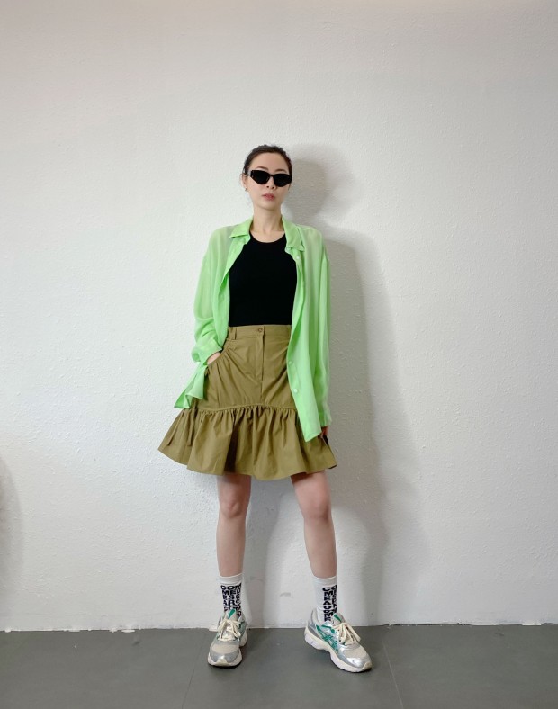 Green Ultra Light Shirt #250309